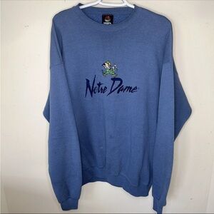Vintage Notre Dame Sweatshirt ☘️
